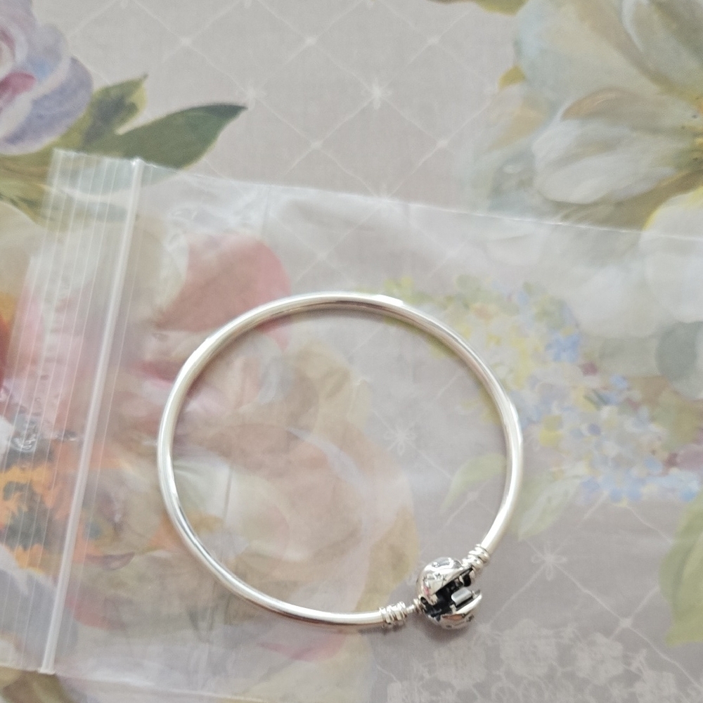 Elegant Silver Charm Bracelet